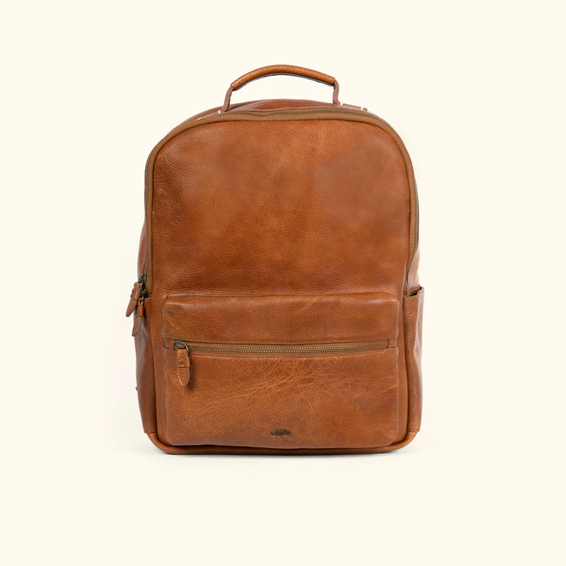 Roosevelt Buffalo Leather Pilot Bag - Large